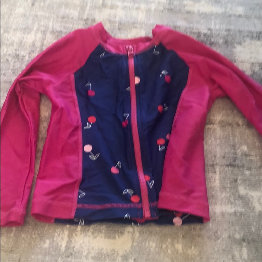 Hanna Andersson swim top rash guard